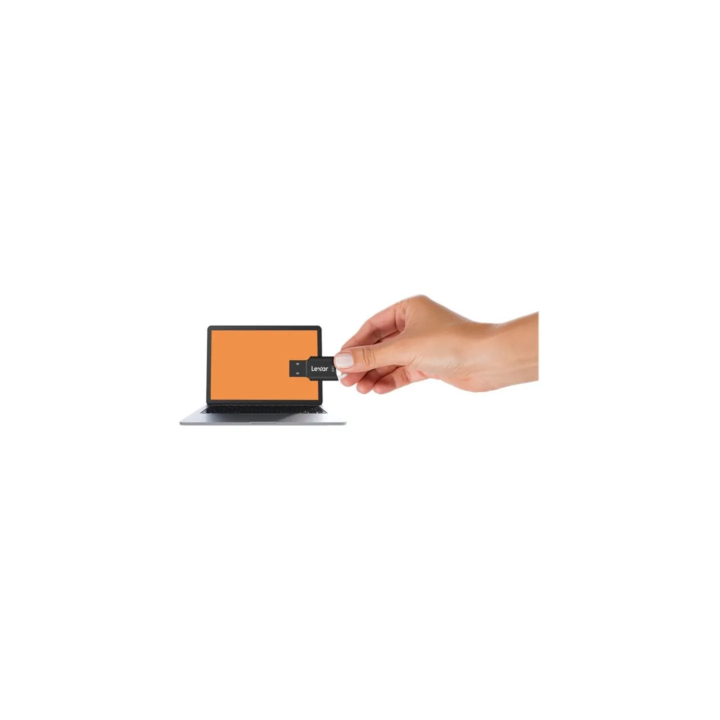 Lexar | USB Flash Drive | JumpDrive V40 | 64 GB | USB 2.0 | Black