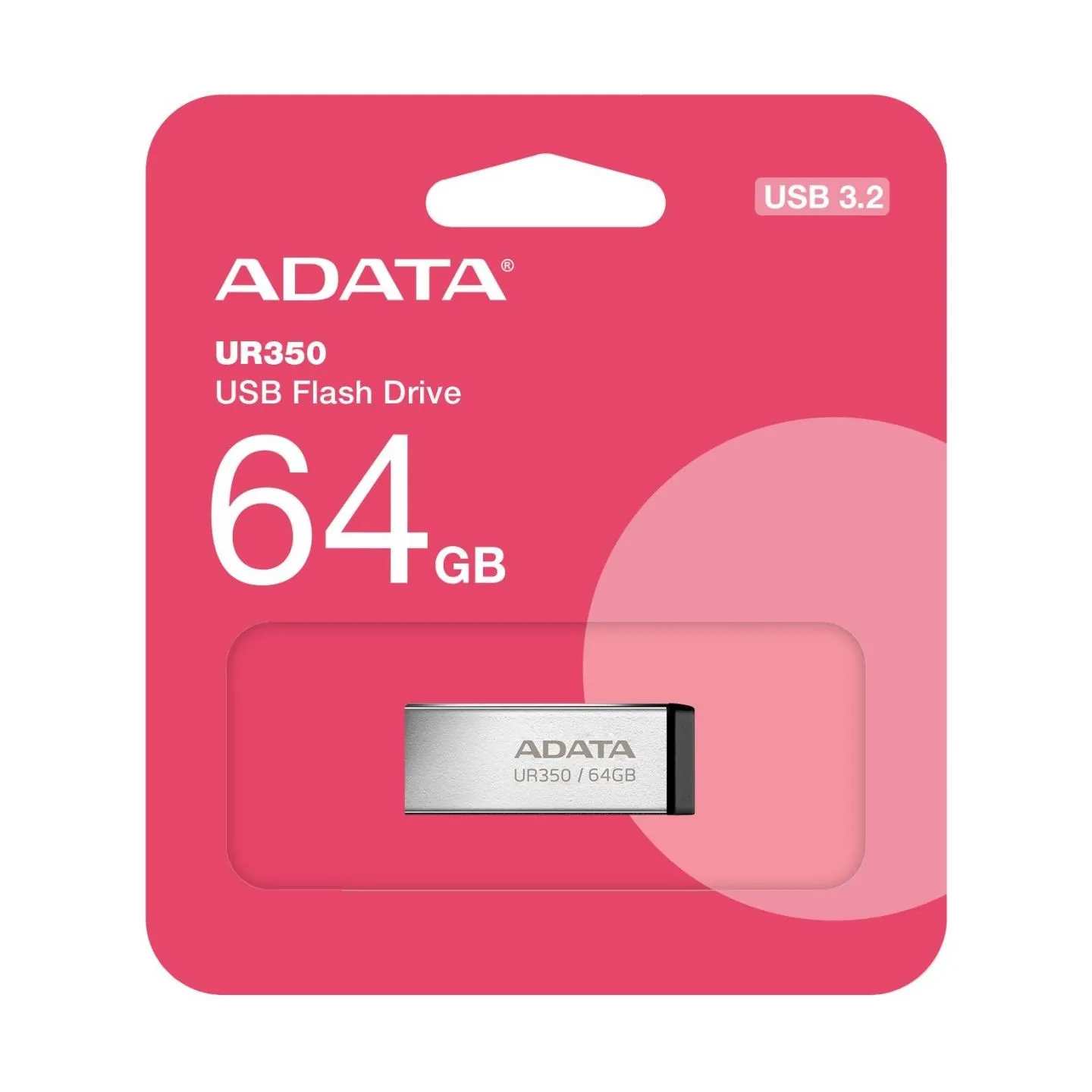 A-Data ADATA | USB Flash Drive | UR350 | 64 GB | USB 3.2 Gen1 | Black