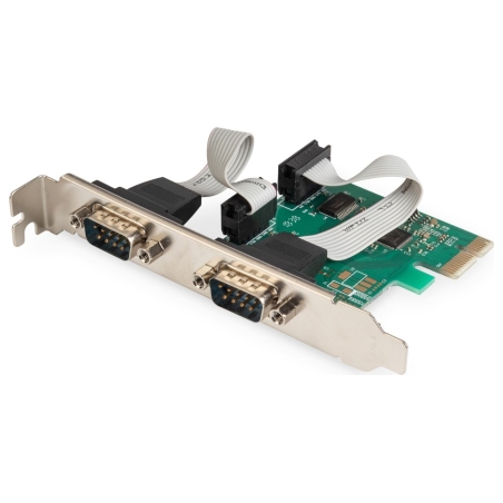 Digitus | 2-Port Serial Interface Card, PCIe | DS-30000-1 | PCIe