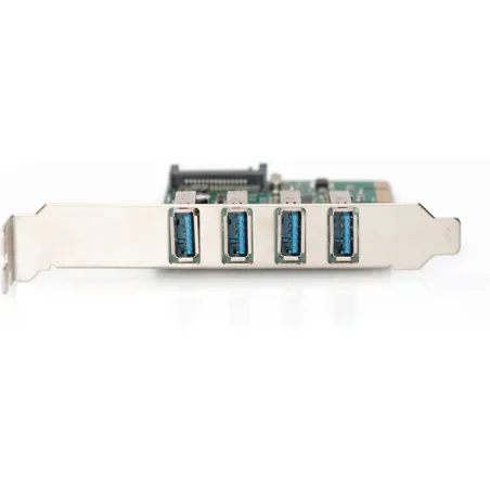 Digitus | USB 3.0, 4 Port, PCI Express Add-On card 4 Ports A/F External, VL805 chipset | DS-30221-1