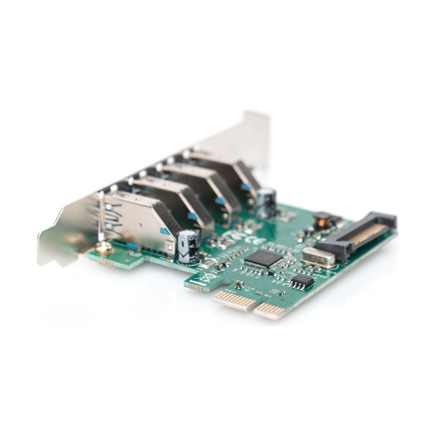 Digitus | USB 3.0, 4 Port, PCI Express Add-On card 4 Ports A/F External, VL805 chipset | DS-30221-1