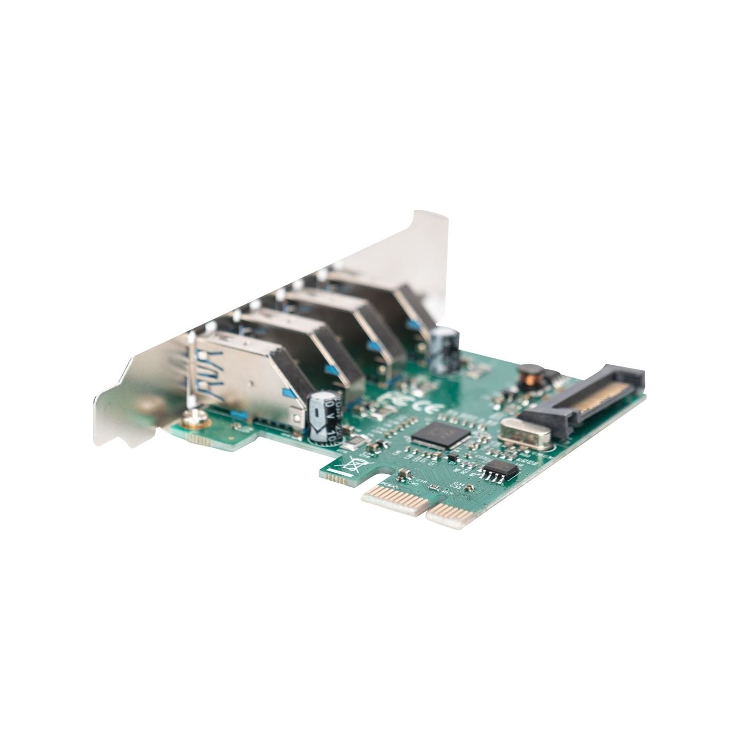 Digitus | USB 3.0, 4 Port, PCI Express Add-On card 4 Ports A/F External, VL805 chipset | DS-30221-1