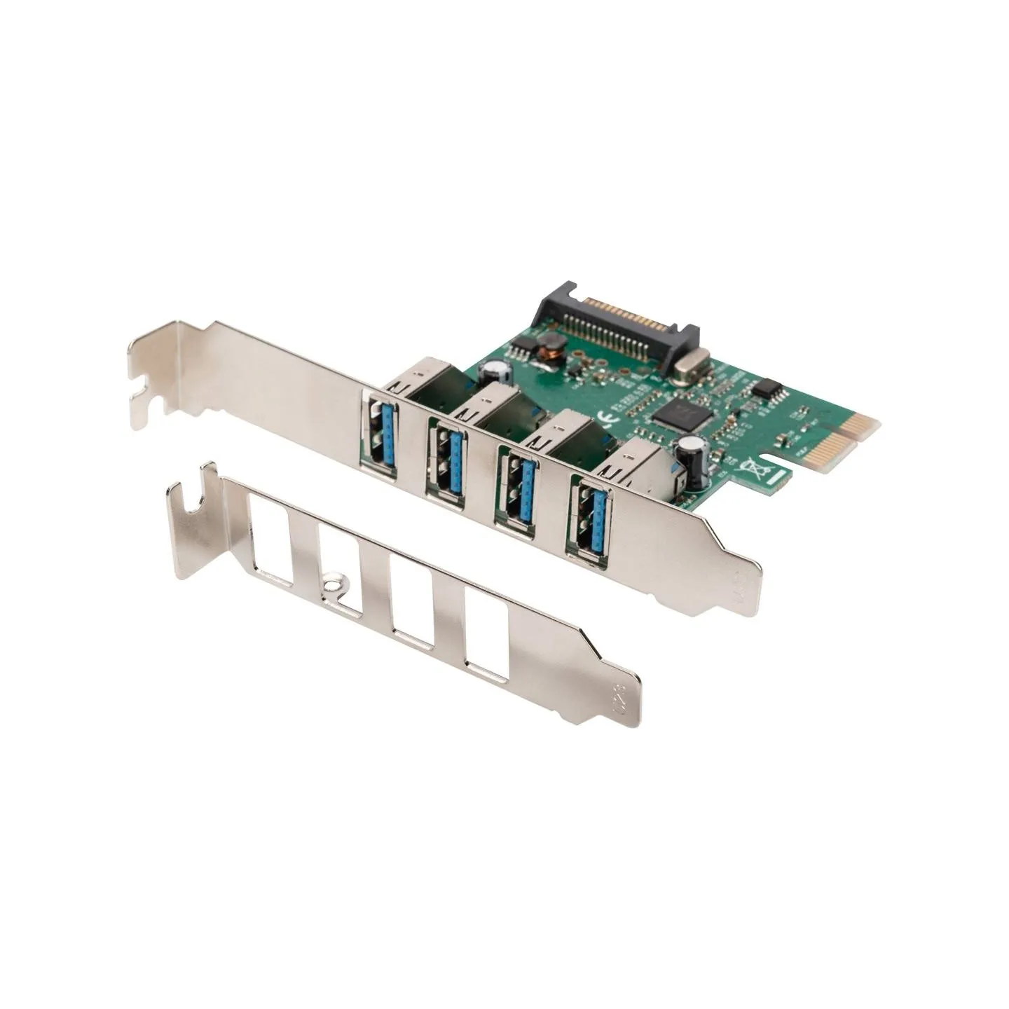 Digitus | USB 3.0, 4 Port, PCI Express Add-On card 4 Ports A/F External, VL805 chipset | DS-30221-1