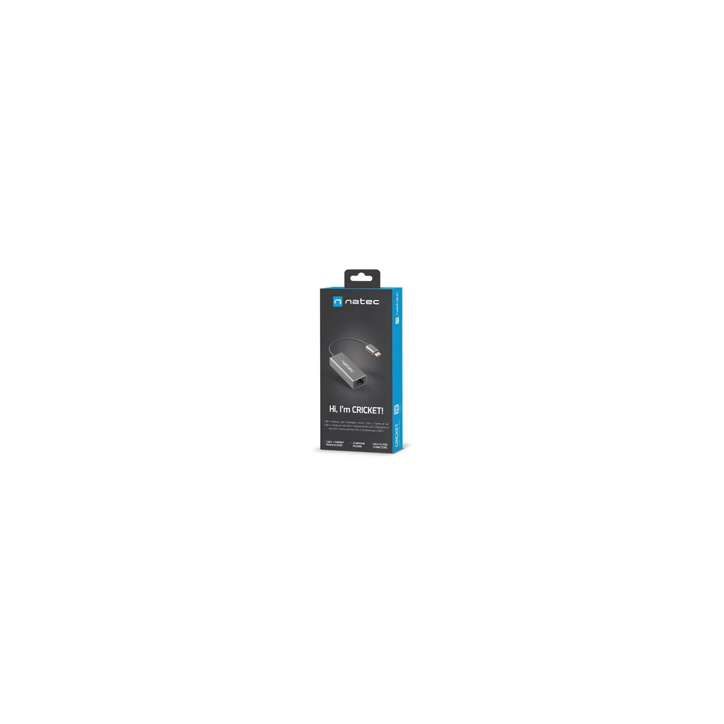 Natec | Ethernet Adapter Network Card | NNC-1925 Cricket USB 3.1
