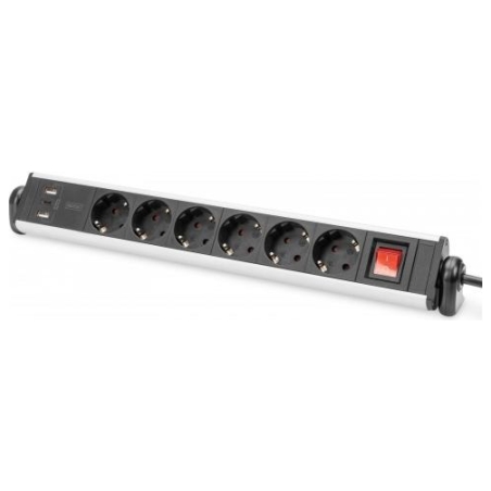 Digitus Power strip with USB DA-70624