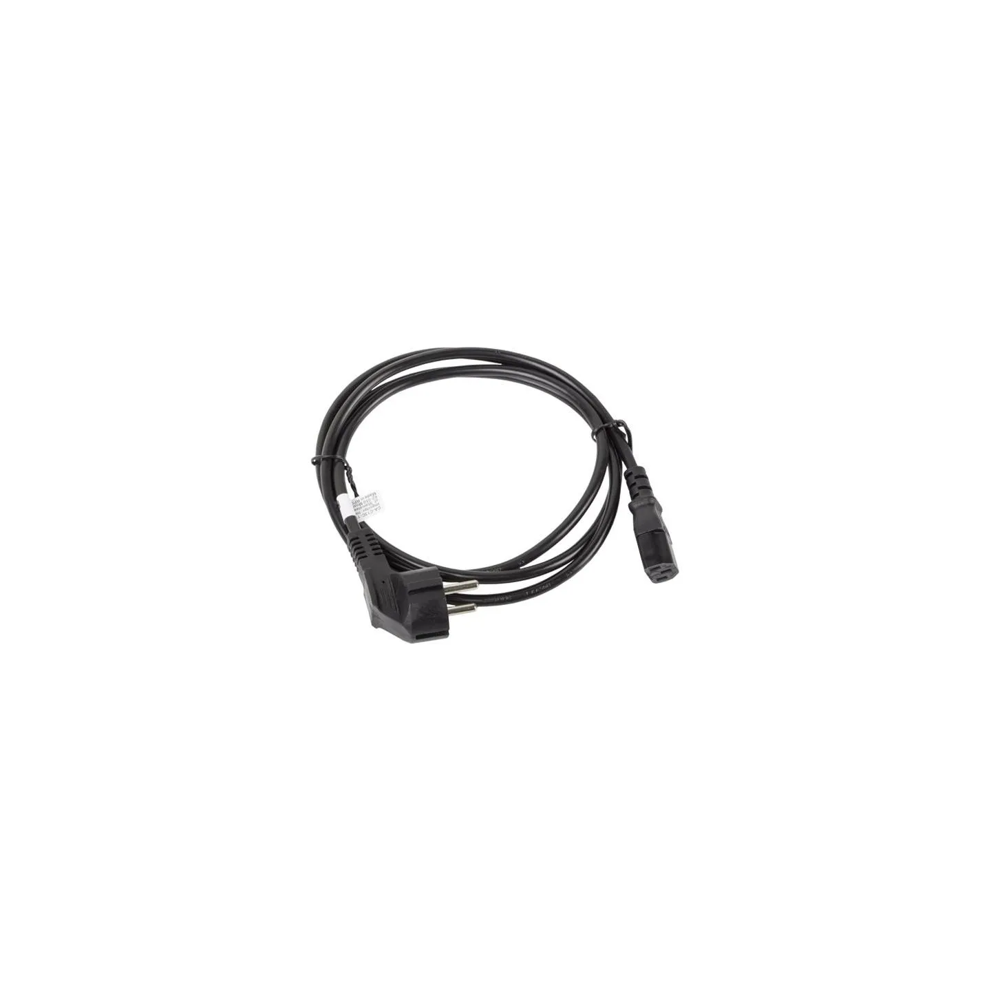 Lanberg | CEE 7/7 to IEC 320 C13 Power Cord | CA-C13C-11CC-0018-BK