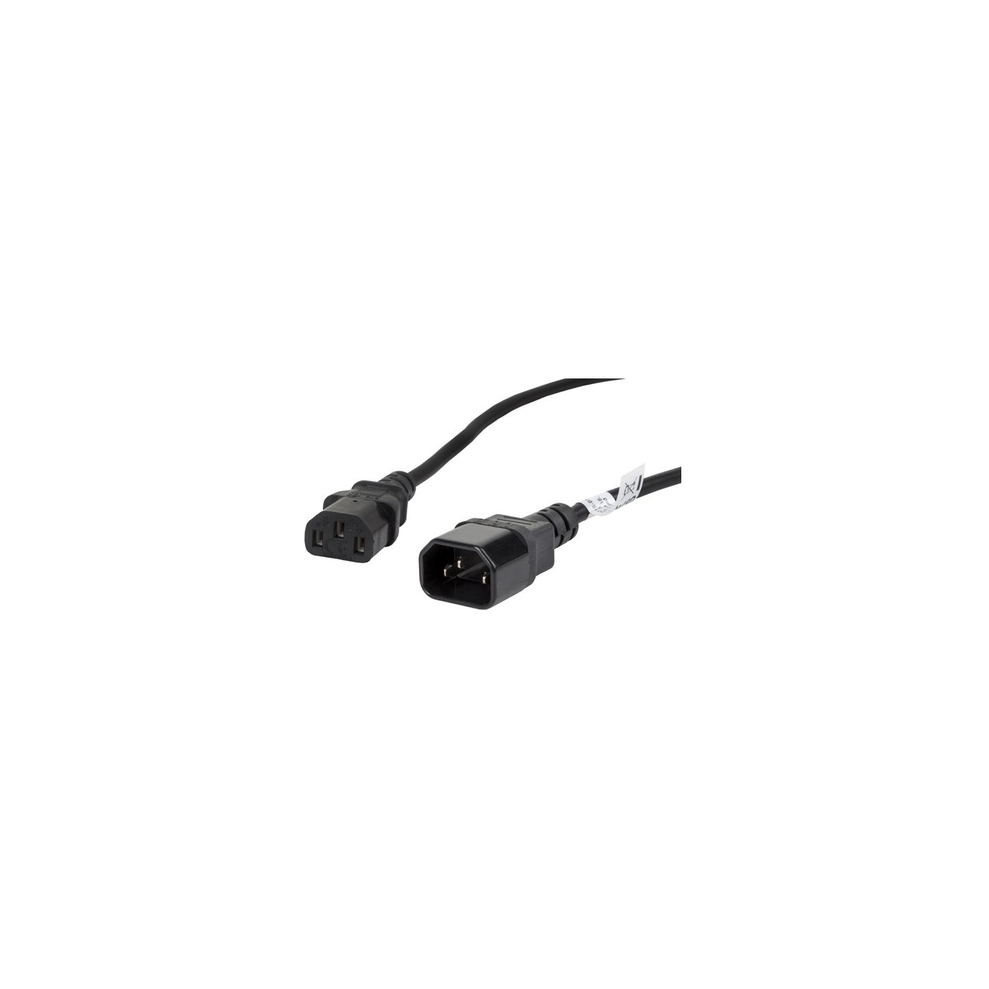 Lanberg | IEC 320 C13 to C14 Cable | CA-C13E-11CC-0018-BK