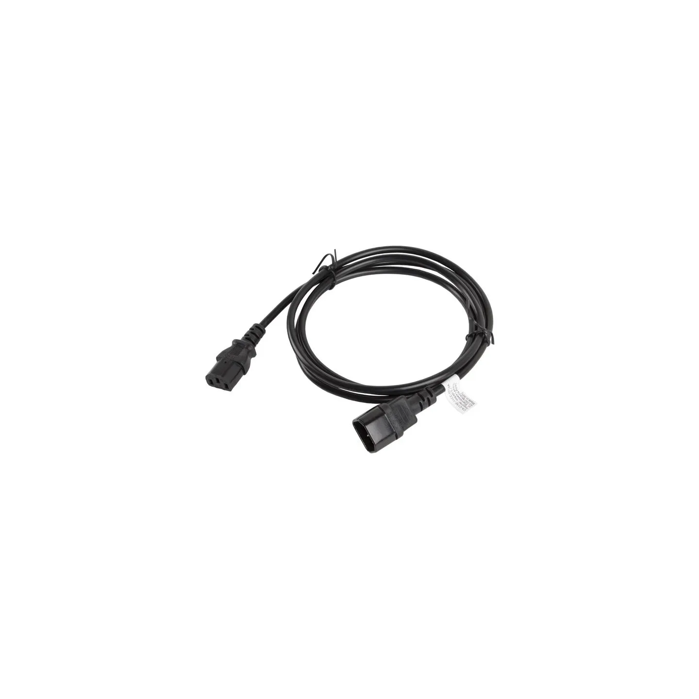 Lanberg | IEC 320 C13 to C14 Cable | CA-C13E-11CC-0018-BK