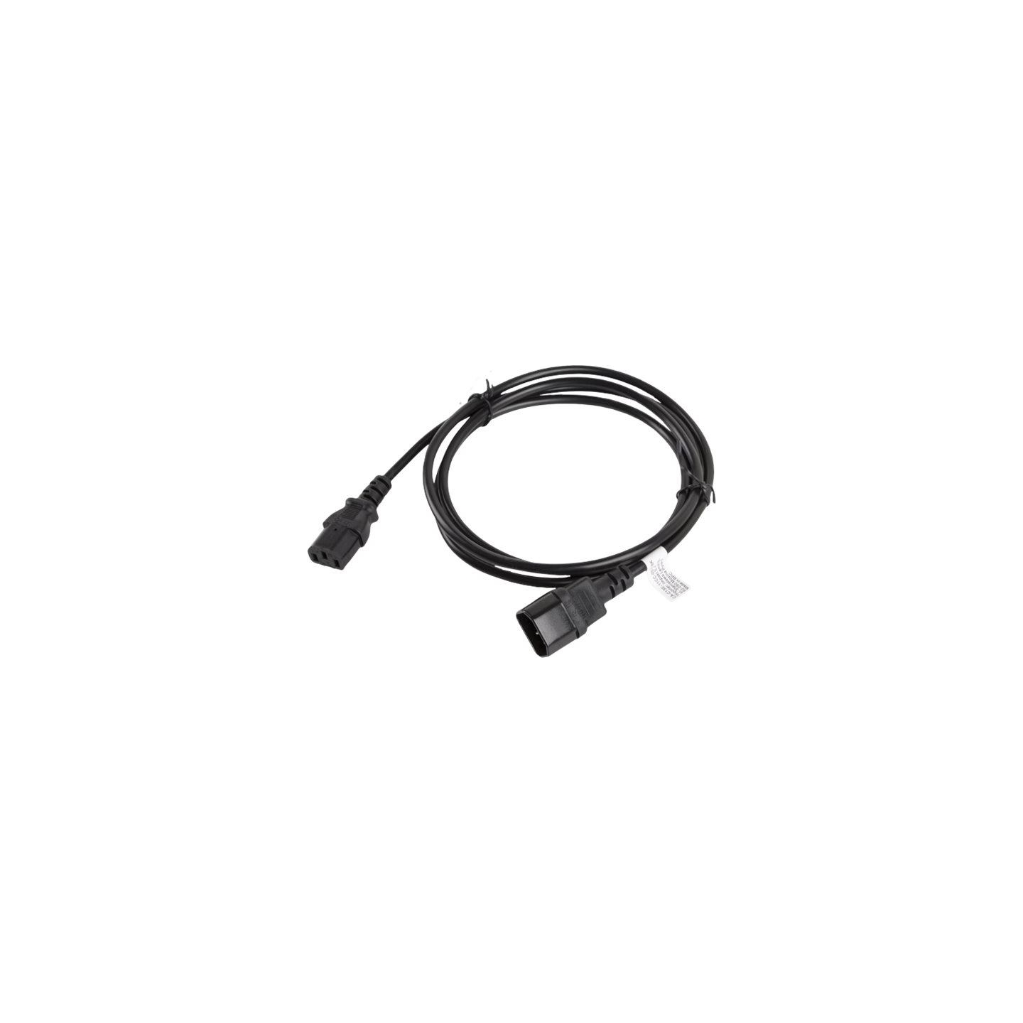 Lanberg | IEC 320 C13 to C14 Cable | CA-C13E-11CC-0018-BK