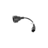 Lanberg | IEC 320 C14 to Schuko Adapter Cable for UPS | CA-C14E-10CC-0018-BK