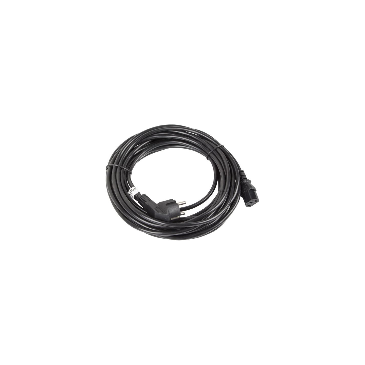 Lanberg | CEE 7/7 to IEC 320 C13 Power Cord | CA-C13C-11CC-0100-BK