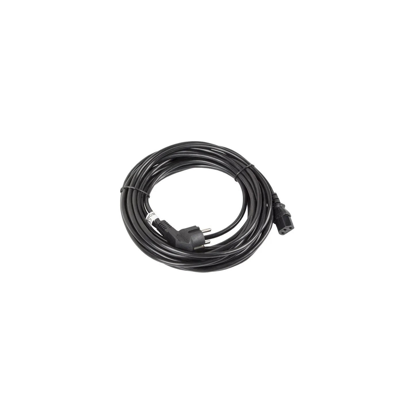 Lanberg | CEE 7/7 to IEC 320 C13 Power Cord | CA-C13C-11CC-0100-BK
