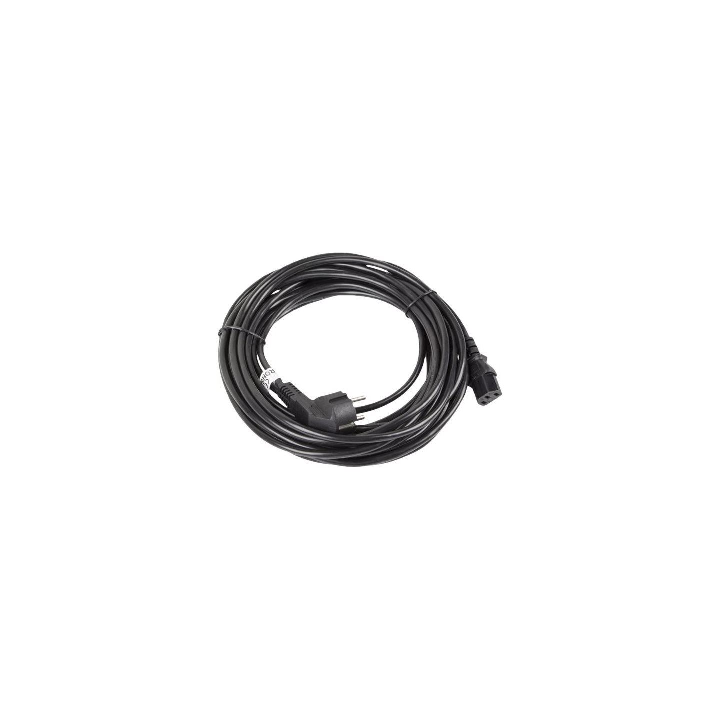 Lanberg | CEE 7/7 to IEC 320 C13 Power Cord | CA-C13C-11CC-0100-BK