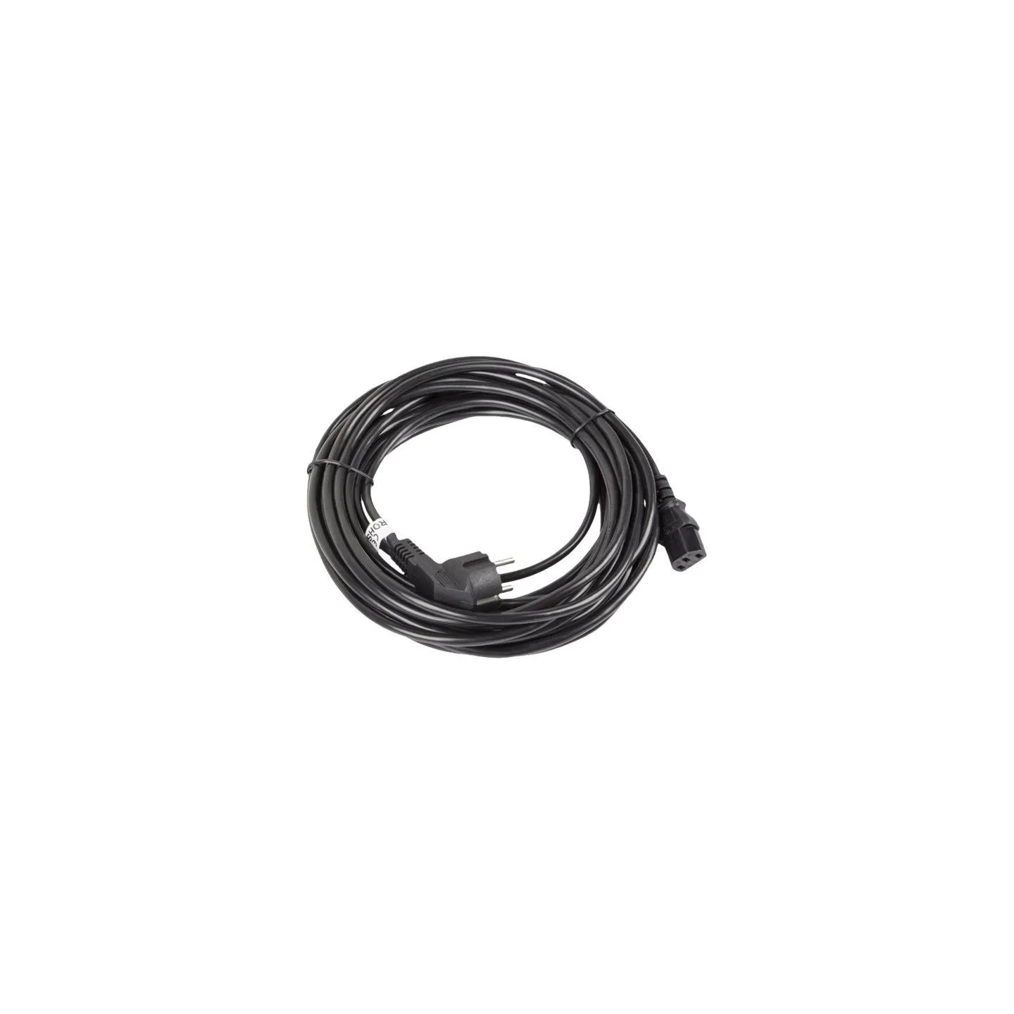 Lanberg | CEE 7/7 to IEC 320 C13 Power Cord | CA-C13C-11CC-0100-BK