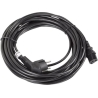 Lanberg | CEE 7/7 to IEC 320 C13 Power Cord | CA-C13C-11CC-0100-BK