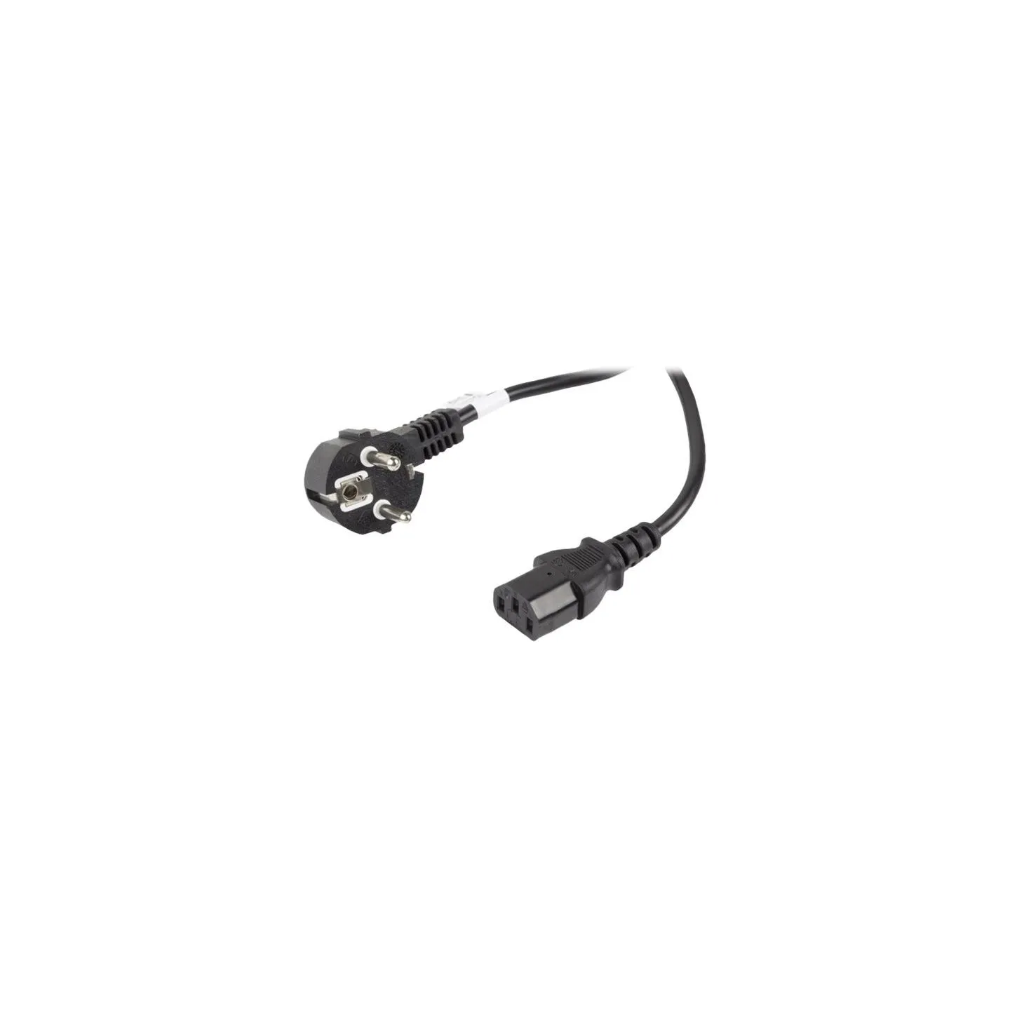 Lanberg | CEE 7/7 to IEC 320 C13 Power Cord | CA-C13C-11CC-0100-BK