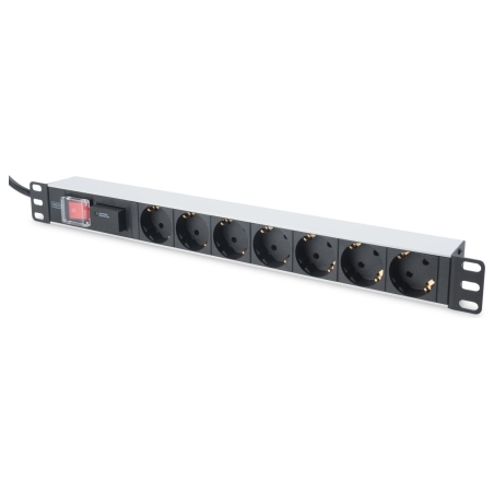 Digitus 1U Aluminium PDU Rackmountable