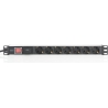 Digitus 1U Aluminium PDU Rackmountable