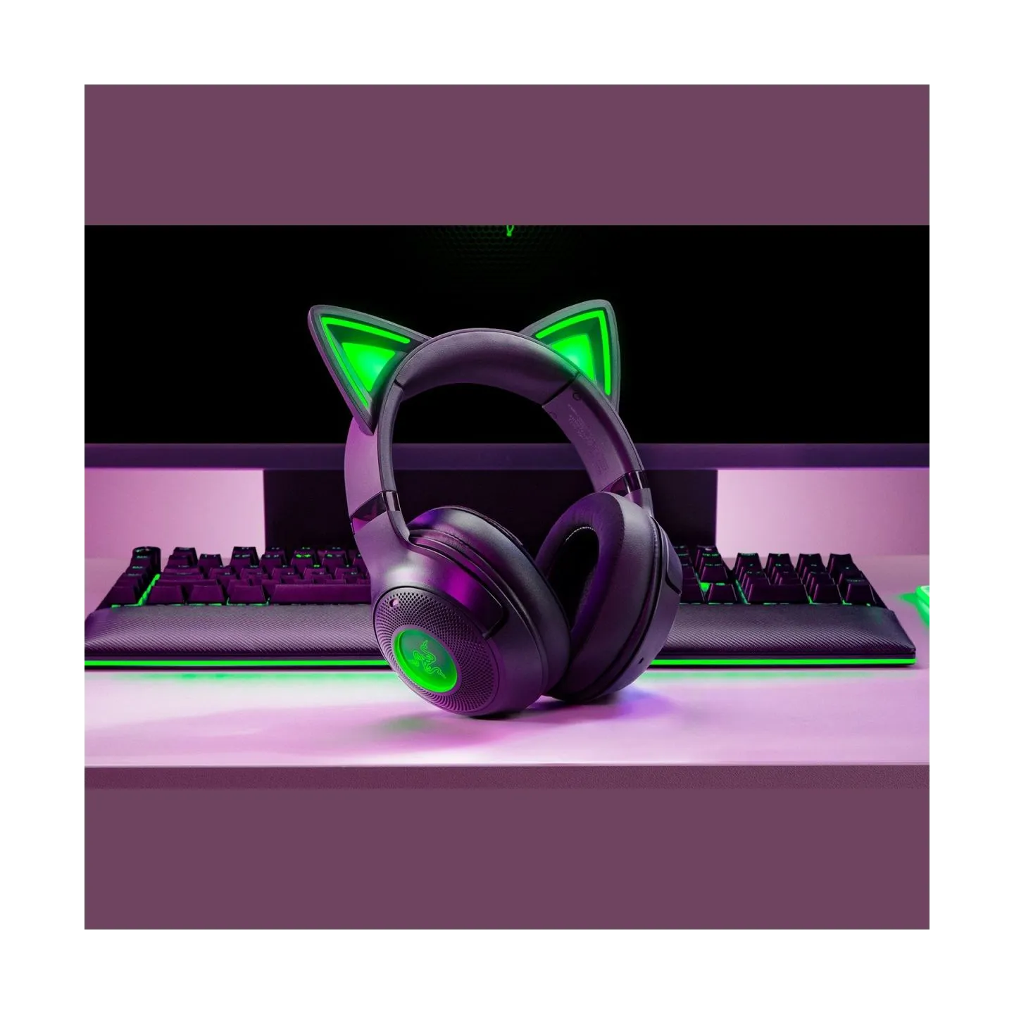 Razer | Headset | Kraken Kitty V2 BT | Yes | Bluetooth | Over-ear | Wireless