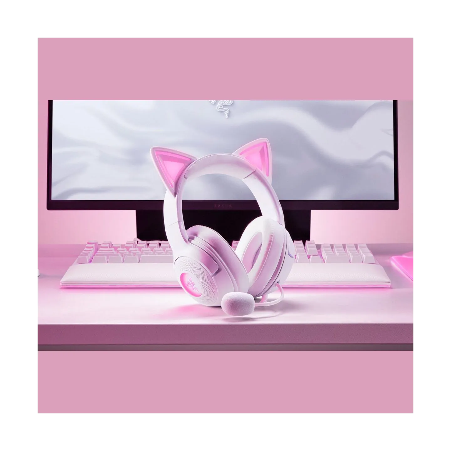Razer | Headset | Kraken Kitty V2 | Yes | Wired | Over-ear