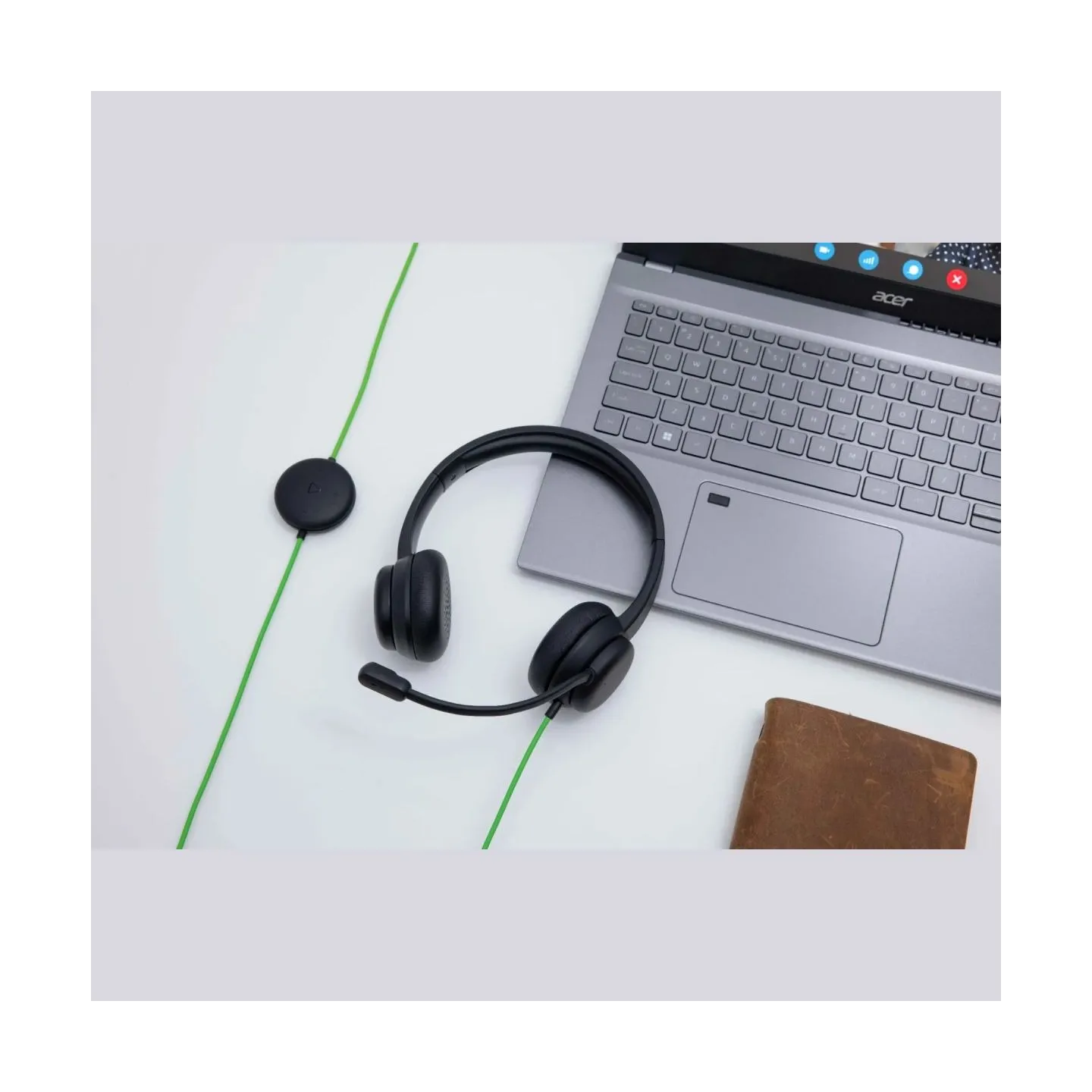 Acer Conference Headset | Built-in microphone | USB Type-A | Black