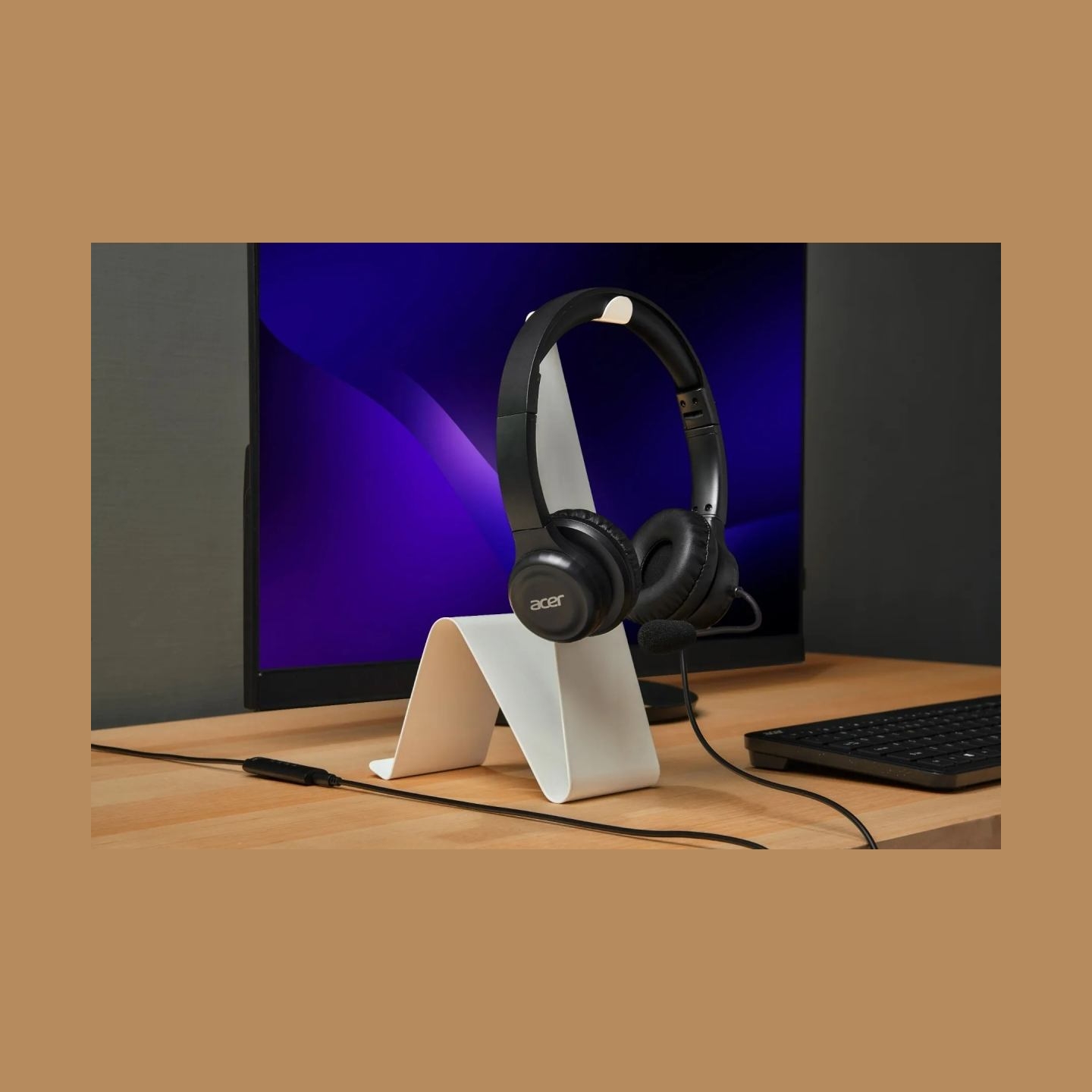 Acer Office Headset | Built-in microphone | Wired | Black