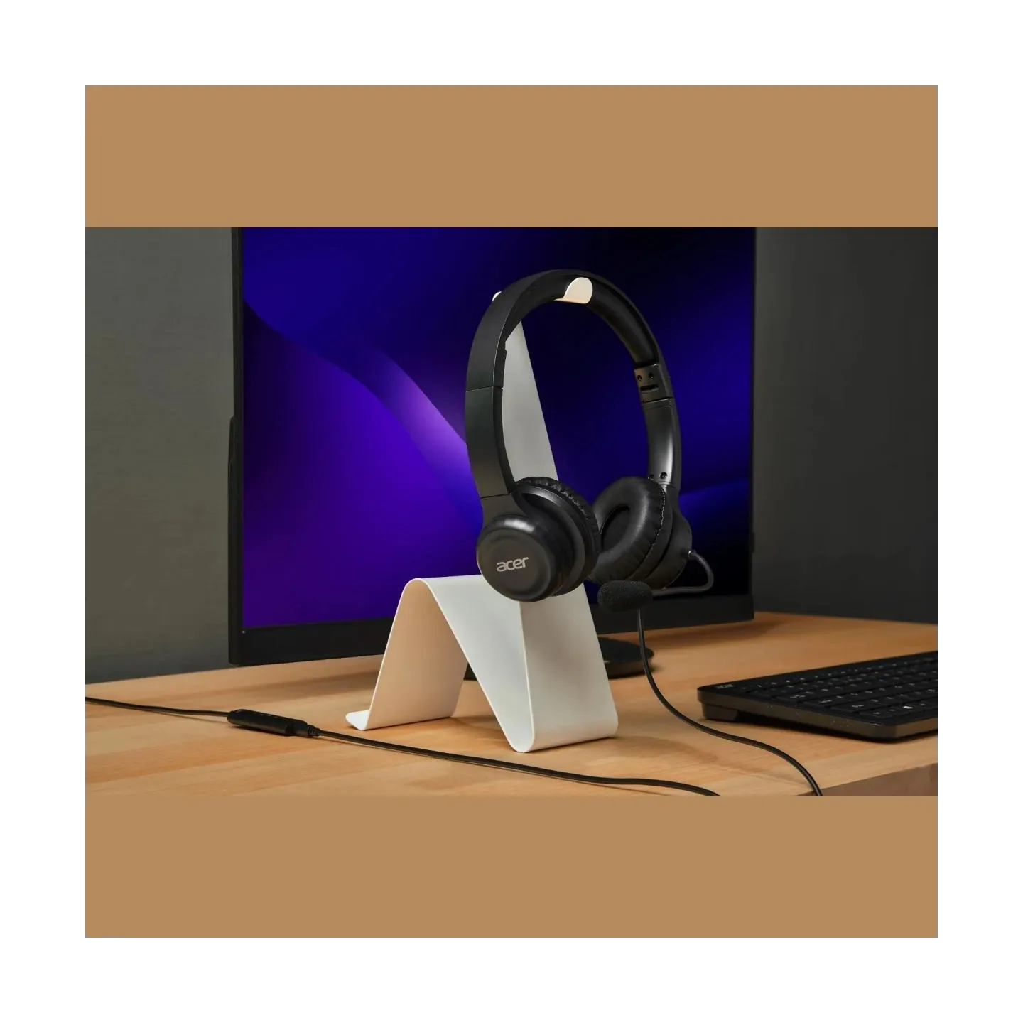 Acer Office Headset | Built-in microphone | Wired | Black