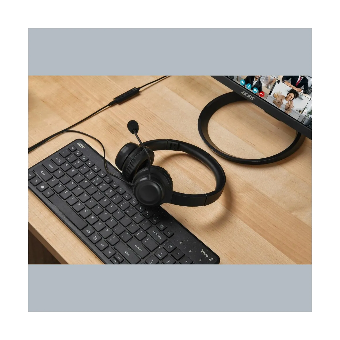 Acer Office Headset | Built-in microphone | Wired | Black