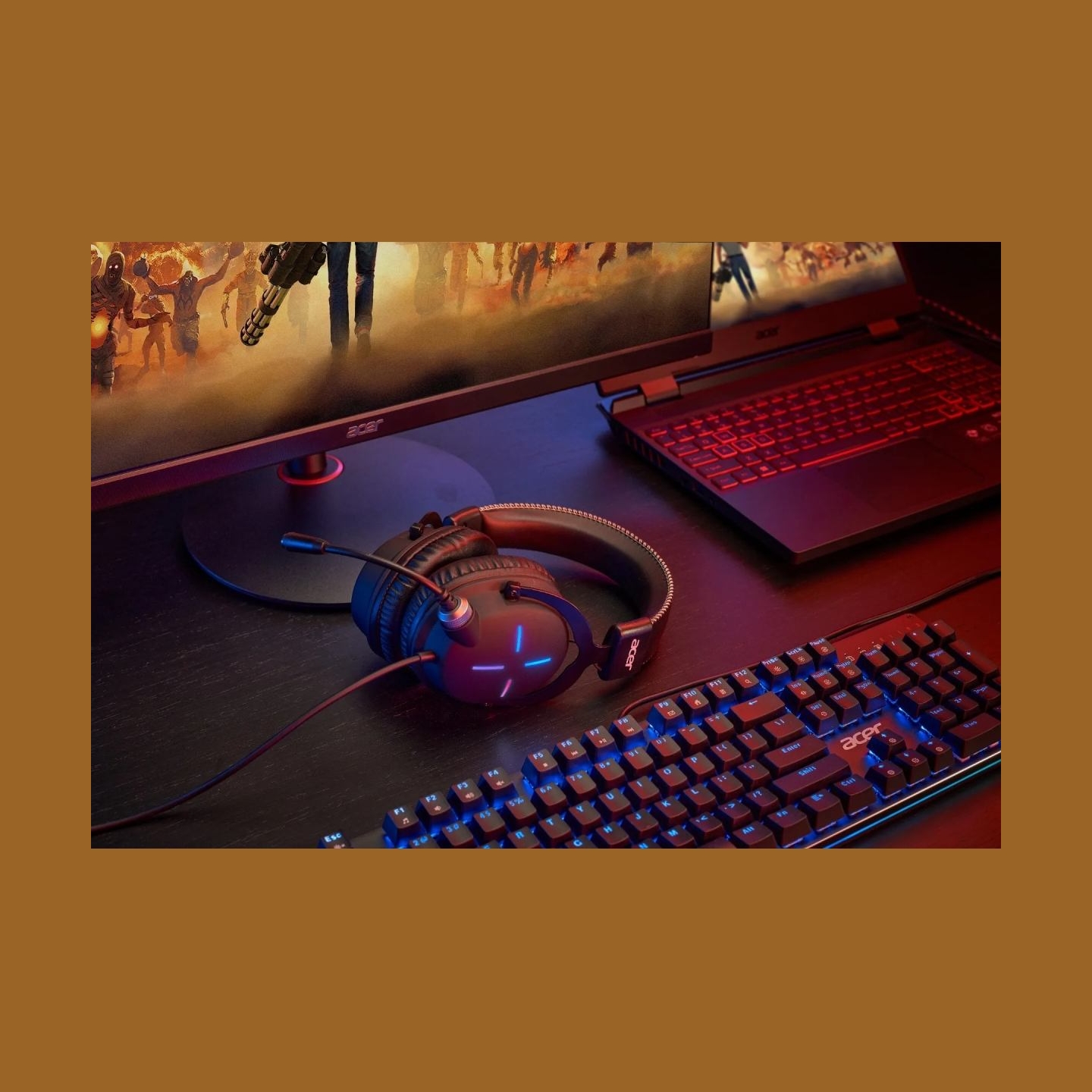 Acer | Nitro Gaming Headset II NHW200 | Built-in microphone | 3.5 mm | Black