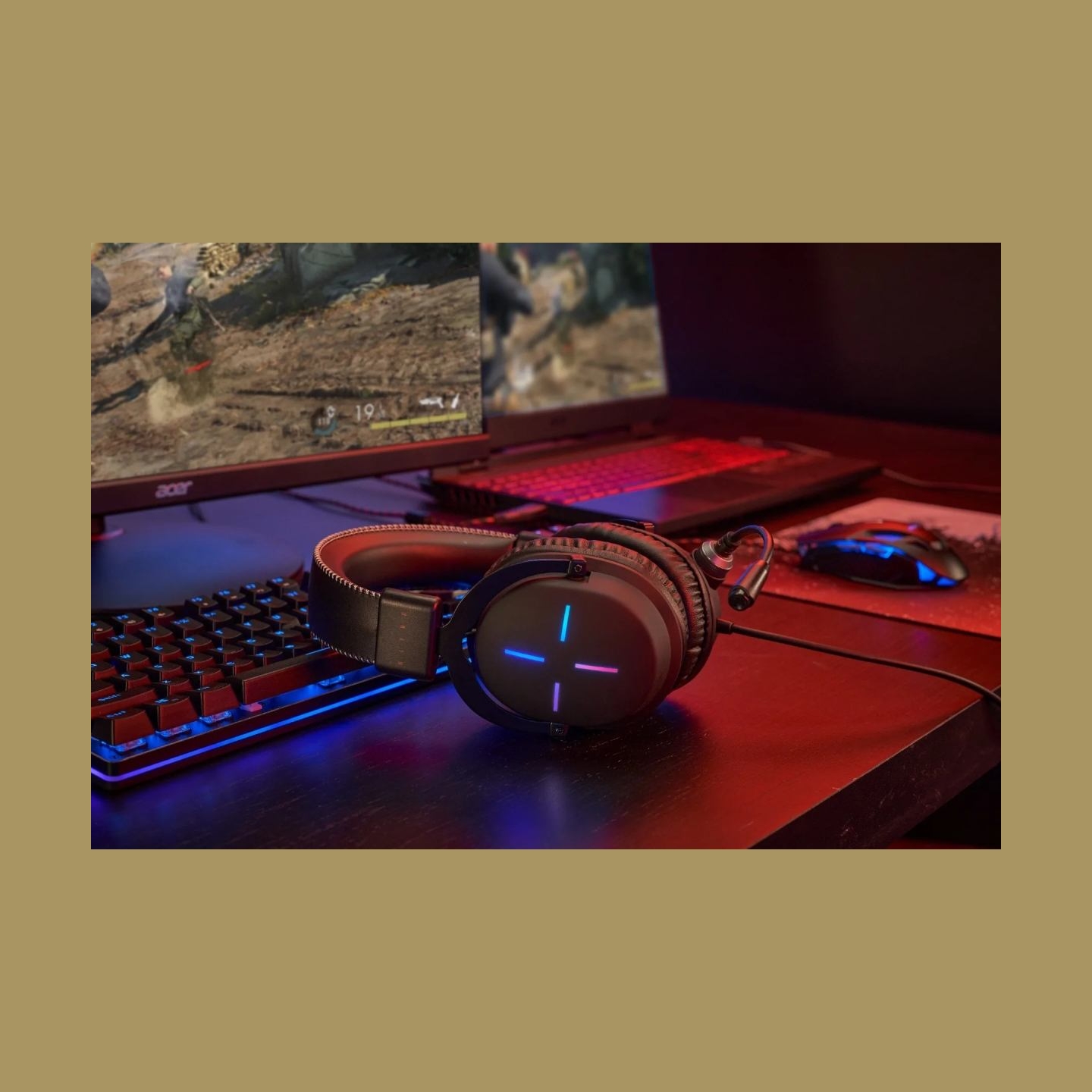 Acer | Nitro Gaming Headset II NHW200 | Built-in microphone | 3.5 mm | Black