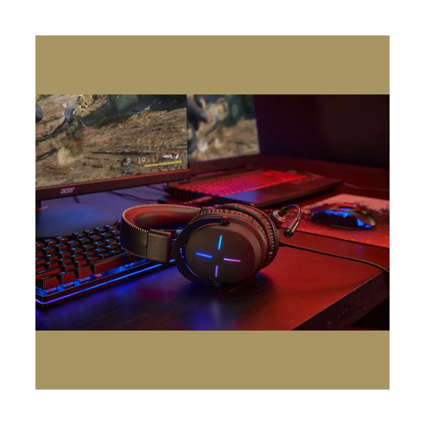 Acer | Nitro Gaming Headset II NHW200 | Built-in microphone | 3.5 mm | Black