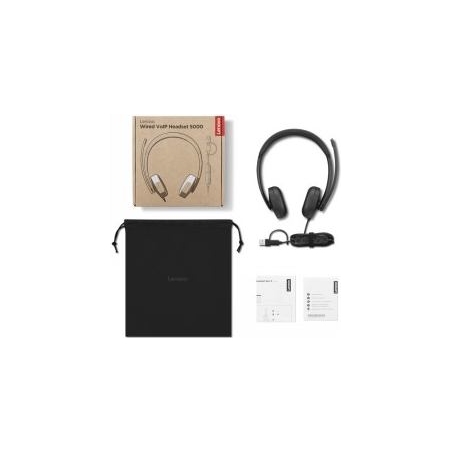 Lenovo Wired VoIP Headset 5000 4XD1R88995