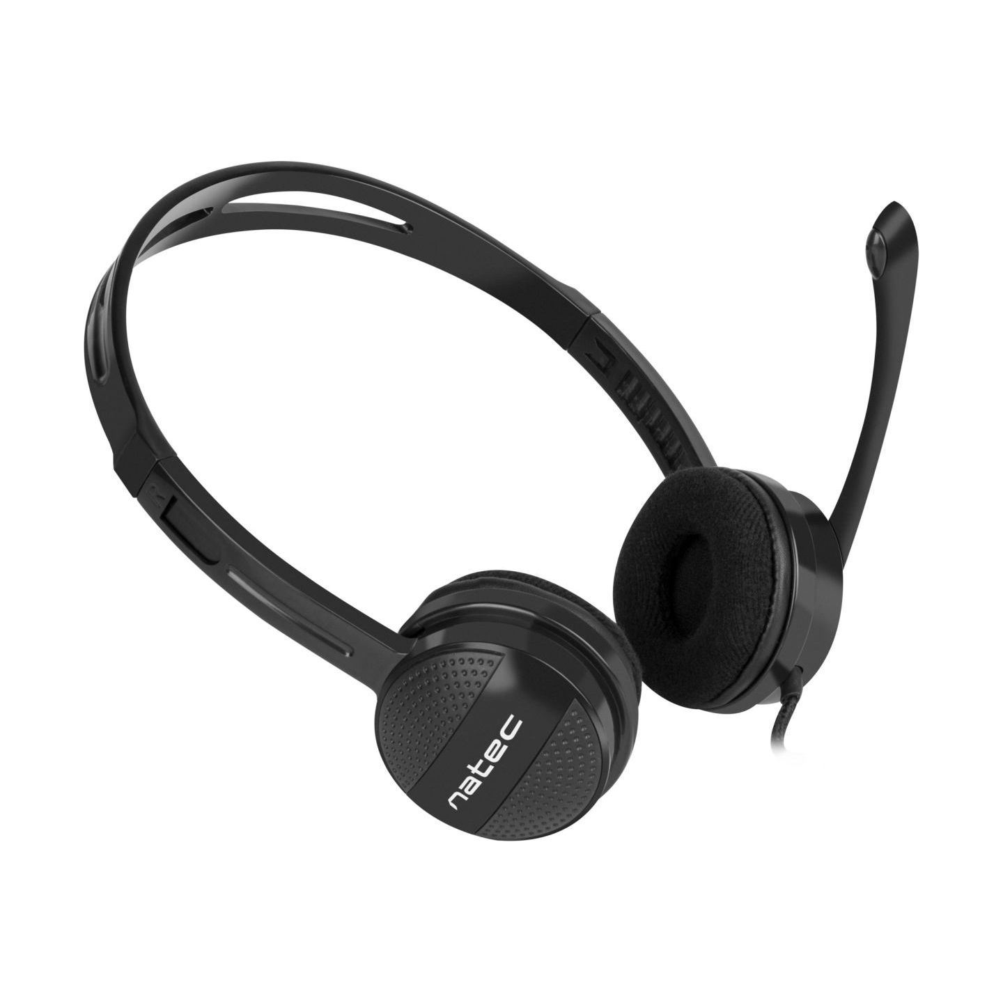 Natec | Headset | Canary Go | Yes | Wired | On-Ear | 3.5 mm