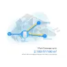 Tp-Link Router 4G+ AX1500 Deco X10-4G(1-pack) WholeHome Mesh Wi-Fi 6 SPEED: 300 Mbps at 2.4 GHz + 1201 Mbps at 5 GHz, , 4G+ Cat6
