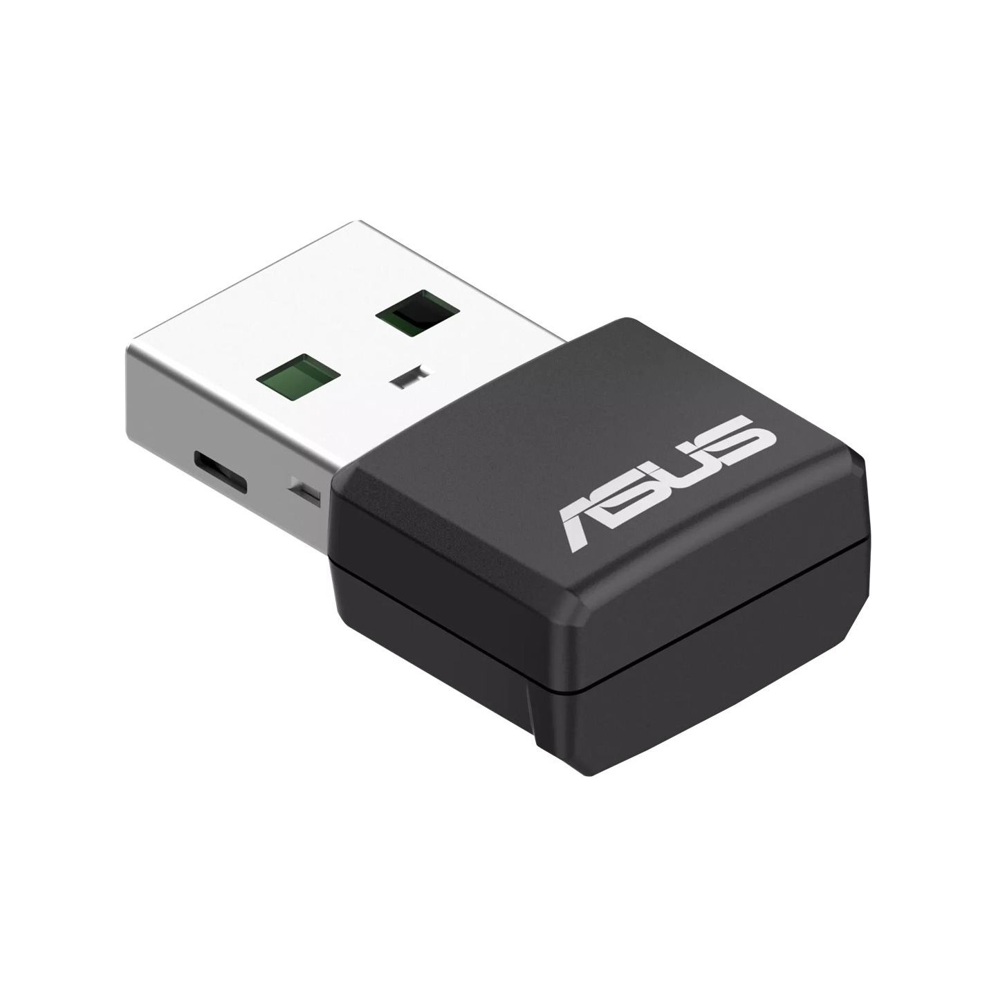 Asus Dual Band Wireless AX1800 USB Adapter | USB-AX55 Nano