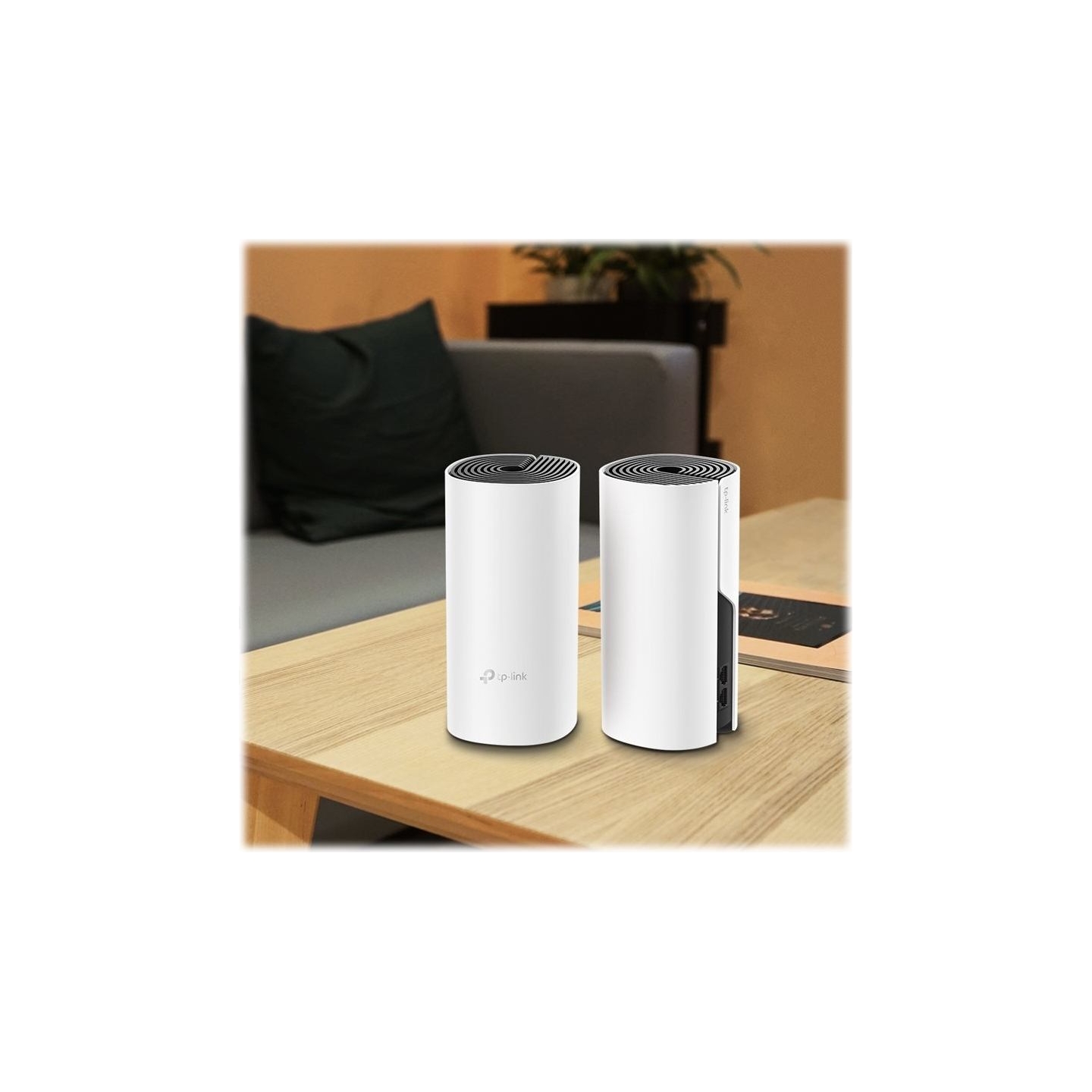 Tp-Link | Whole Home Mesh WiFi System | Deco M4 (2-Pack) | 802.11ac | 300+867 Mbit/s | 10/100/1000 Mbit/s | Ethernet LAN (RJ-45)
