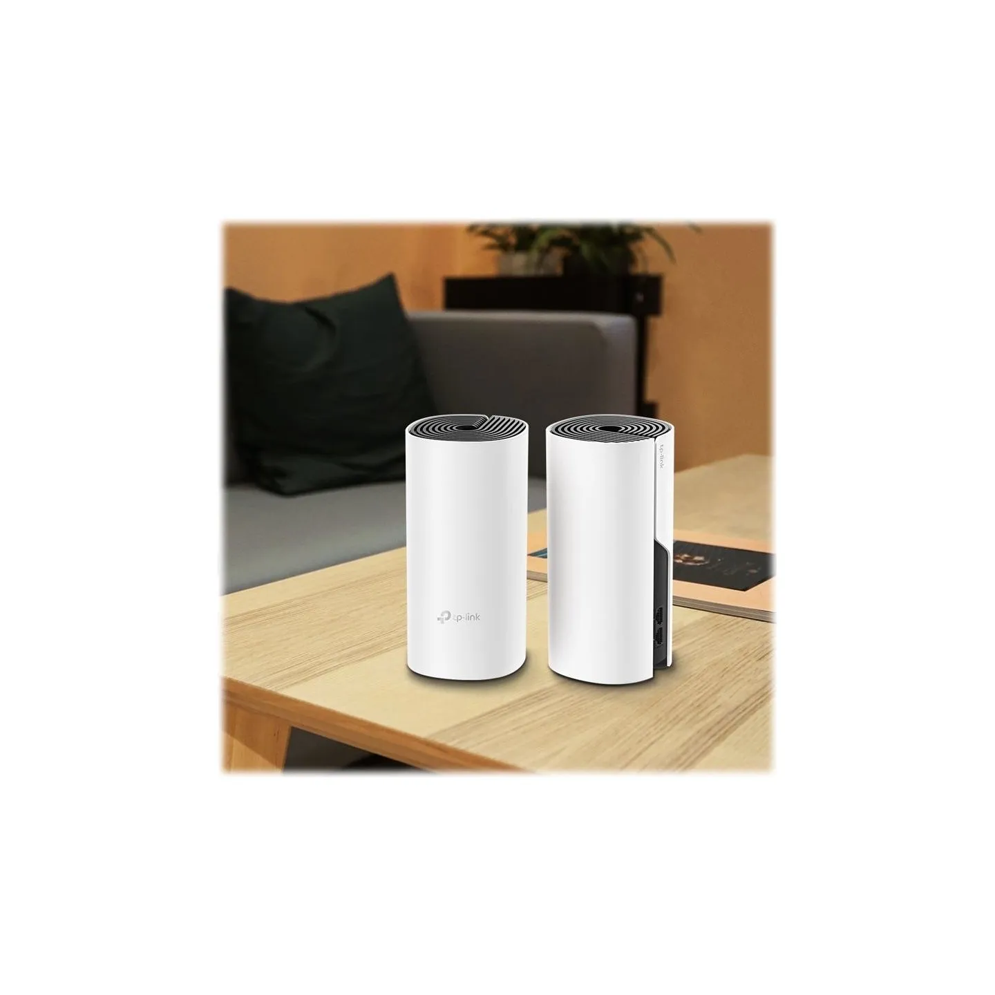 Tp-Link Whole Home Mesh WiFi System | Deco M4 (2-Pack) | 802.11ac | 300+867 Mbit/s | 10/100/1000 Mbit/s | Ethernet LAN (RJ-45) p