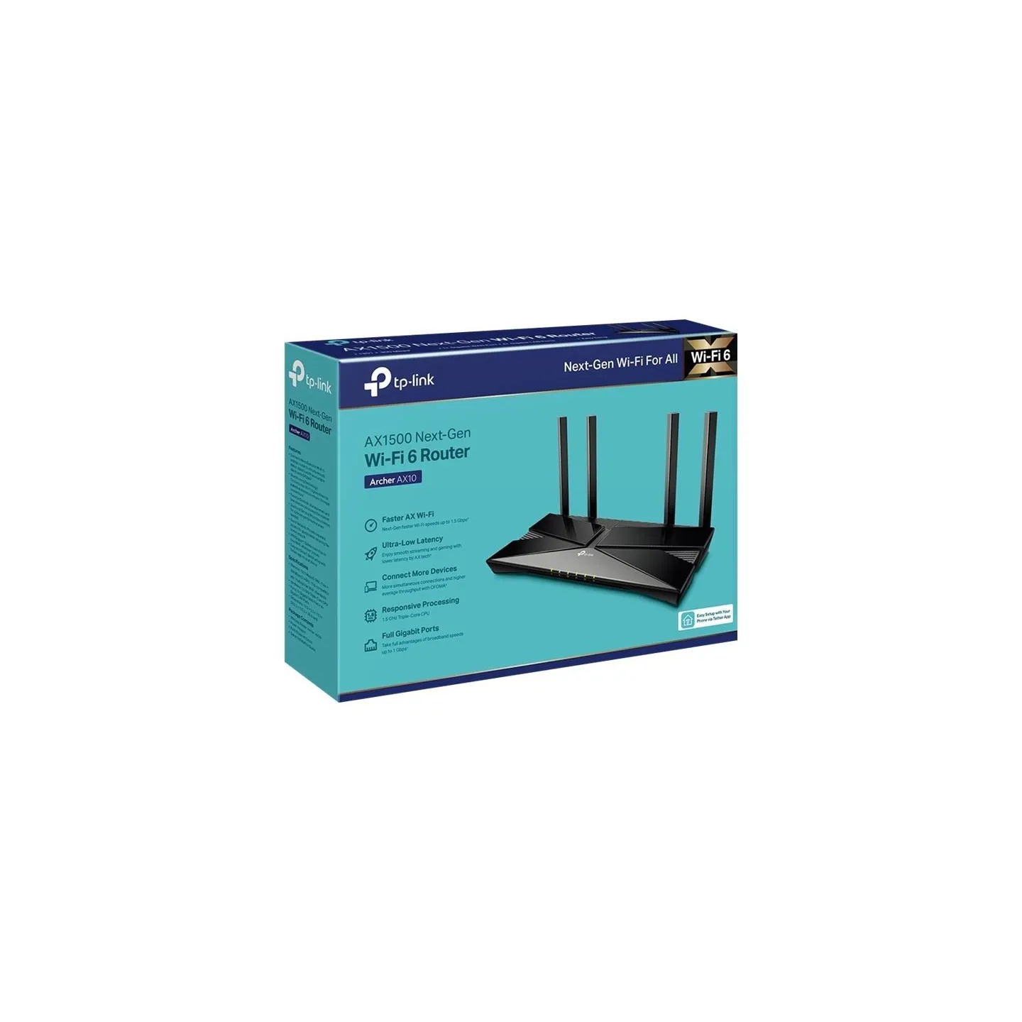 Tp-Link Router Archer AX10 AX1500 4LAN