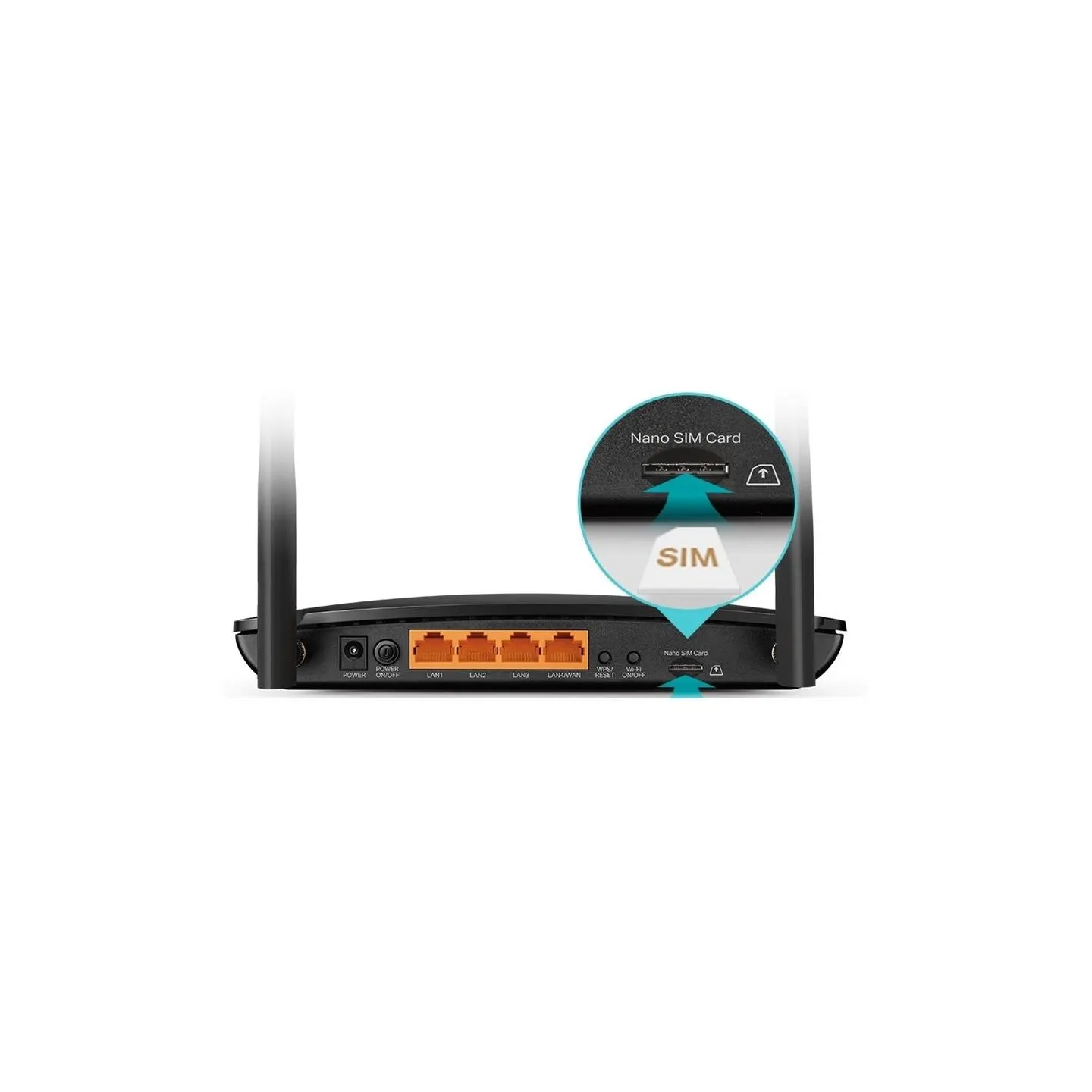 Tp-Link Wireless Dual Band Gigabit Router | Archer MR500 | 802.11ac | 867 Mbit/s | 10/100/1000 Mbit/s | Ethernet LAN (RJ-45) por