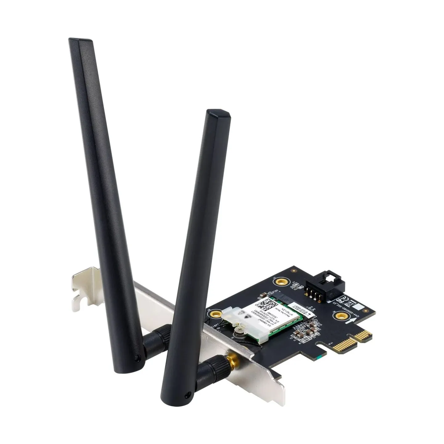 Asus AX1800 Dual-Band Bluetooth 5.2 PCIe Wi-Fi Adapter | PCE-AX1800 | 802.11ax | 574+1201 Mbit/s | Mesh Support No | MU-MiMO Yes