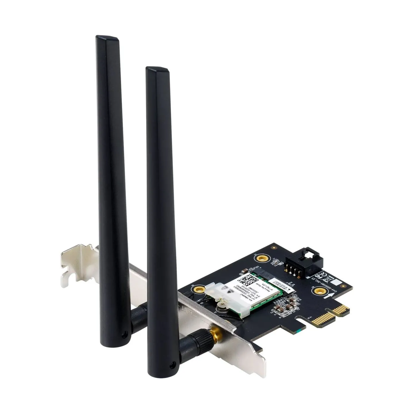 Asus AX1800 Dual-Band Bluetooth 5.2 PCIe Wi-Fi Adapter | PCE-AX1800 | 802.11ax | 574+1201 Mbit/s | Mesh Support No | MU-MiMO Yes