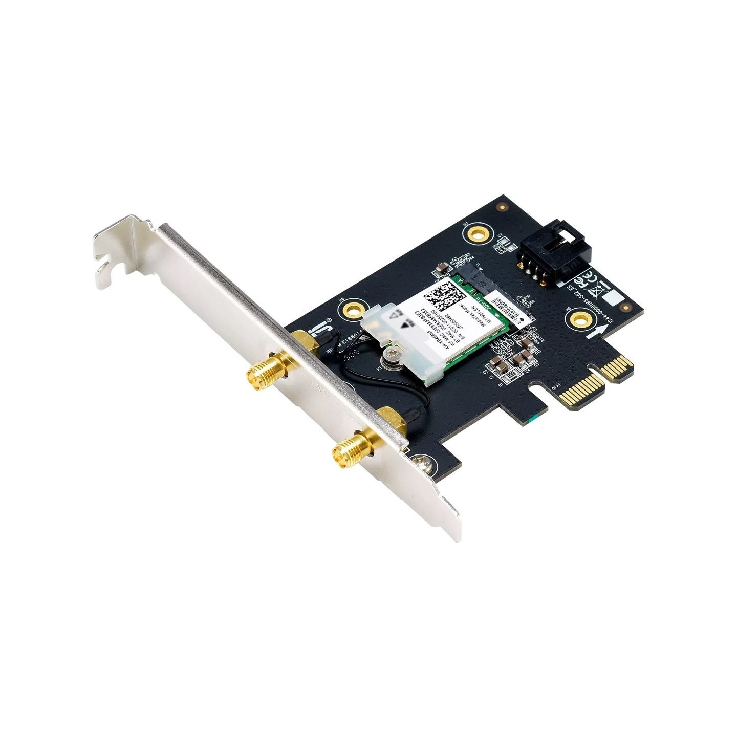 Asus AX1800 Dual-Band Bluetooth 5.2 PCIe Wi-Fi Adapter | PCE-AX1800 | 802.11ax | 574+1201 Mbit/s | Mesh Support No | MU-MiMO Yes