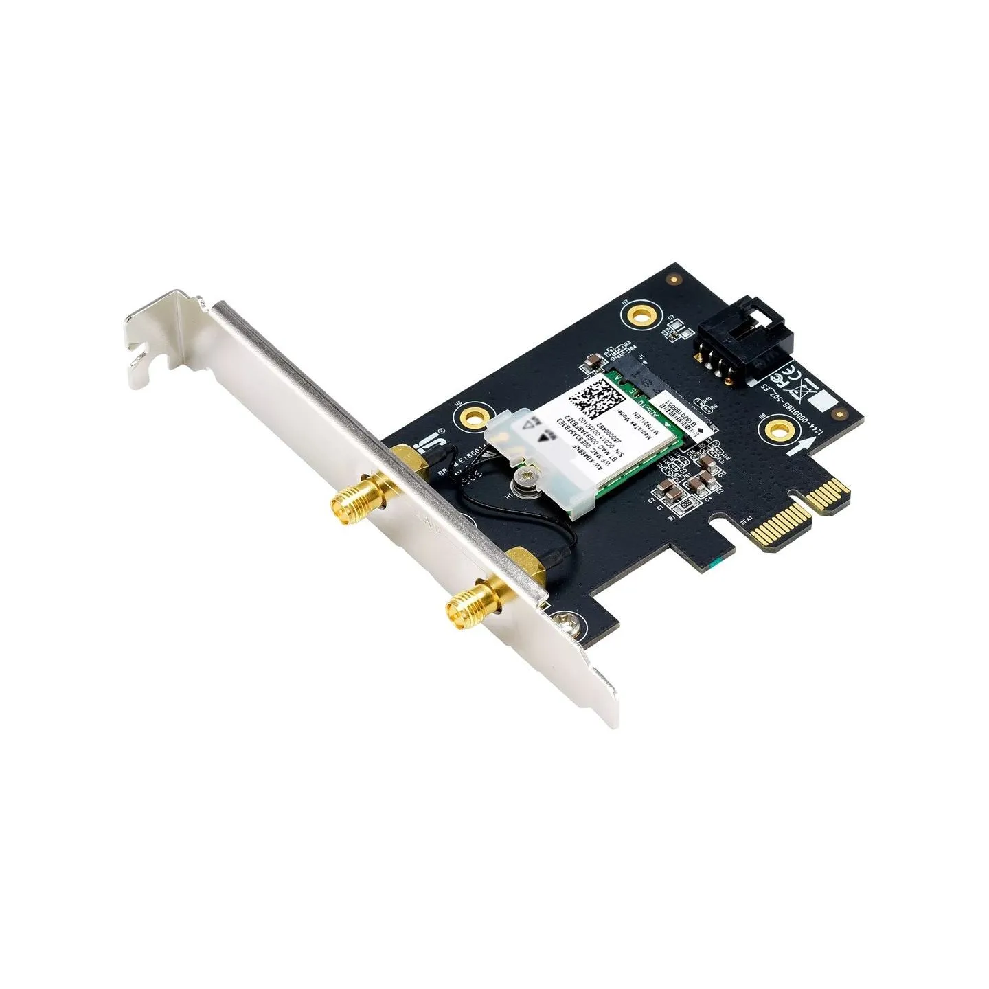 Asus AX1800 Dual-Band Bluetooth 5.2 PCIe Wi-Fi Adapter | PCE-AX1800 | 802.11ax | 574+1201 Mbit/s | Mesh Support No | MU-MiMO Yes