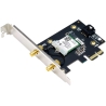 Asus AX1800 Dual-Band Bluetooth 5.2 PCIe Wi-Fi Adapter | PCE-AX1800 | 802.11ax | 574+1201 Mbit/s | Mesh Support No | MU-MiMO Yes