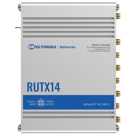 Teltonika IOT ROUTER RUTX14 2XLTE(CAT12)+ETH+WIFI