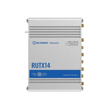 Teltonika IOT ROUTER RUTX14 2XLTE(CAT12)+ETH+WIFI