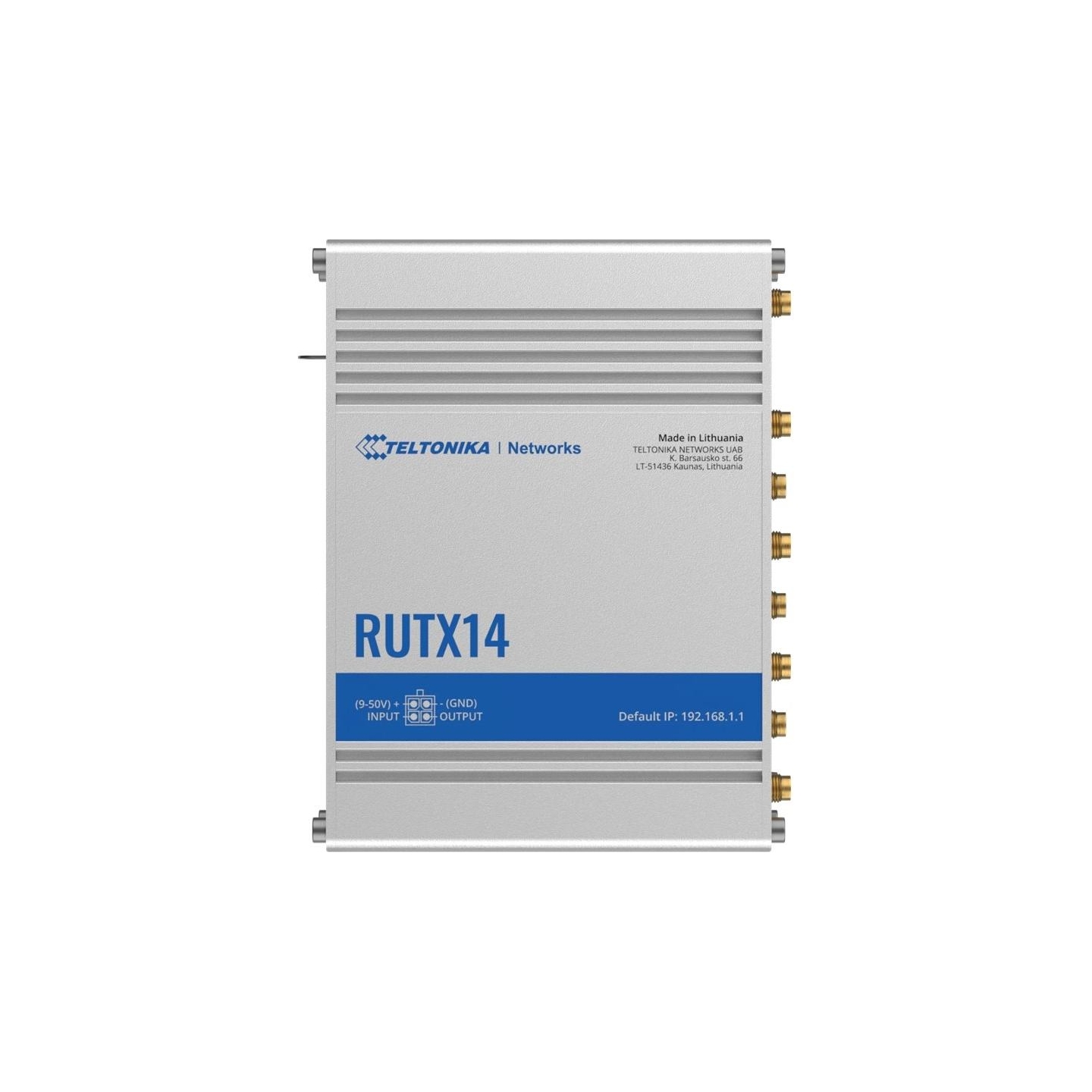 Teltonika IOT ROUTER RUTX14 2XLTE(CAT12)+ETH+WIFI