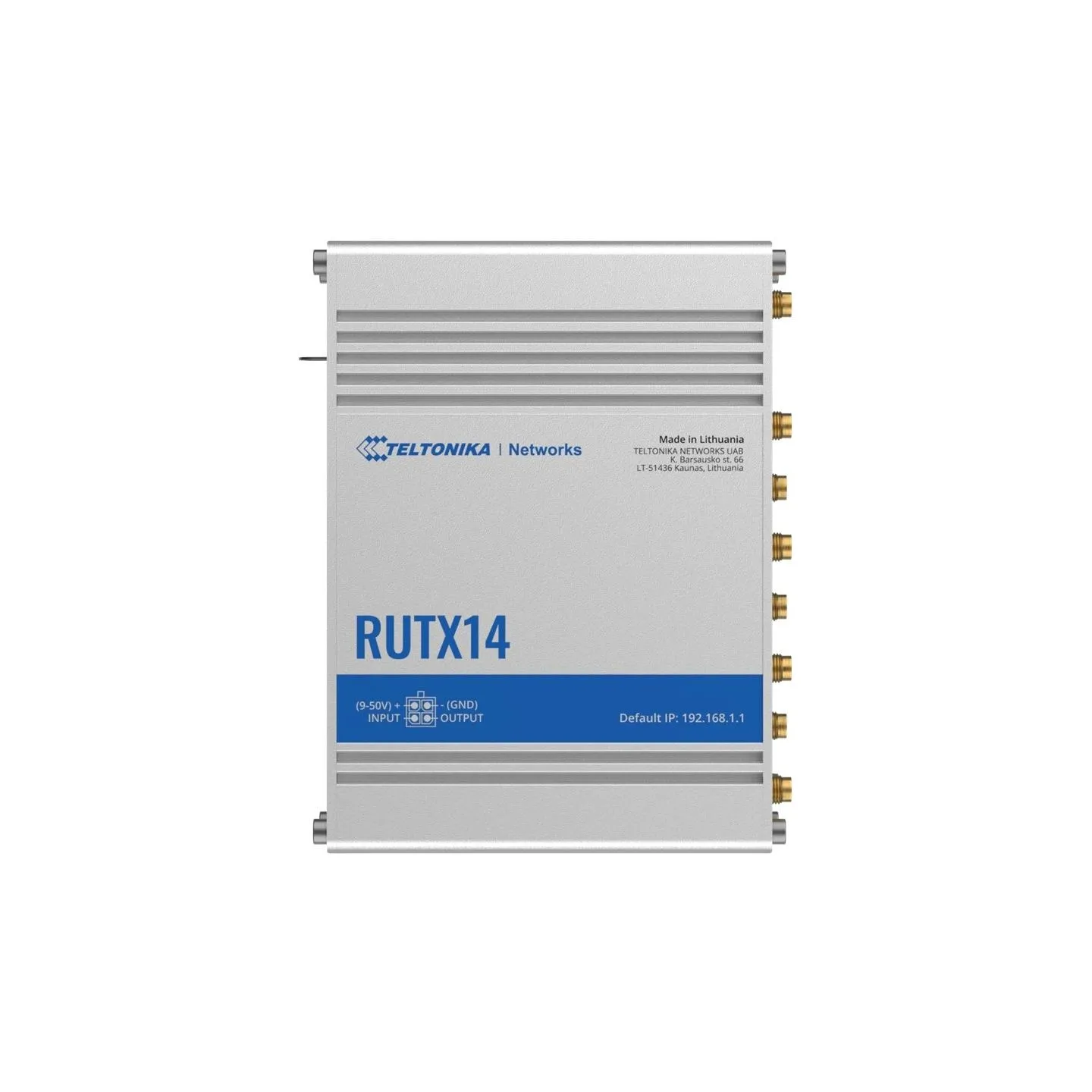 Teltonika IOT ROUTER RUTX14 2XLTE(CAT12)+ETH+WIFI
