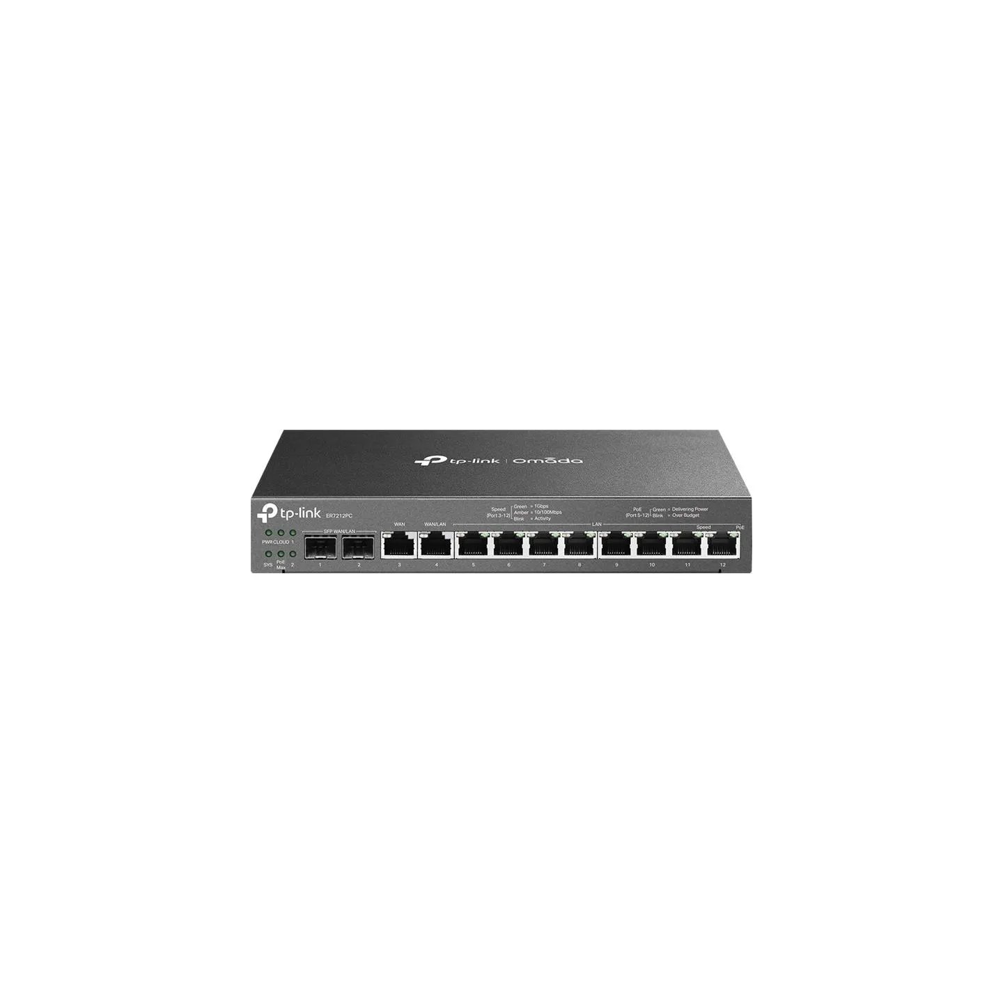 Tp-Link Router VPN Gigabit PoE+ ER7212PC