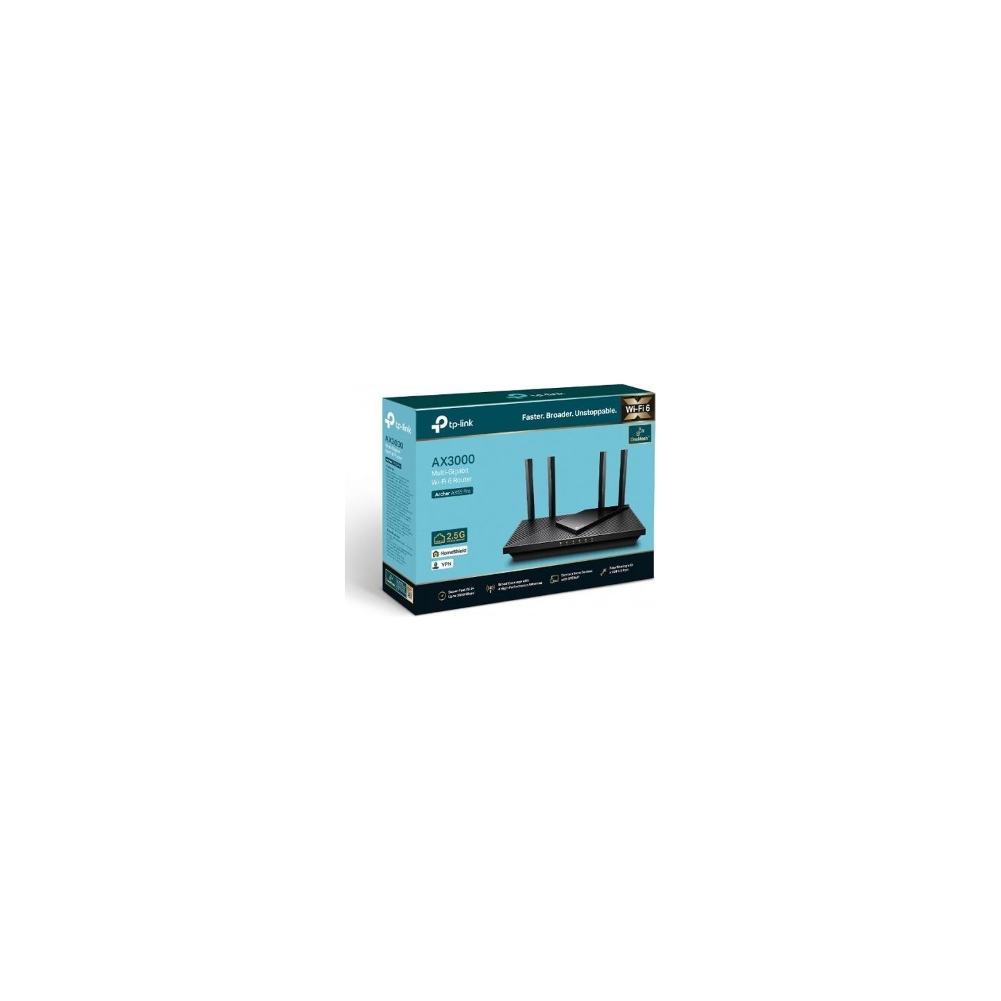 Tp-Link Router Archer AX55 Pro WiFi AX3000